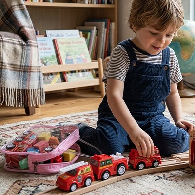 Petites voitures jouets 