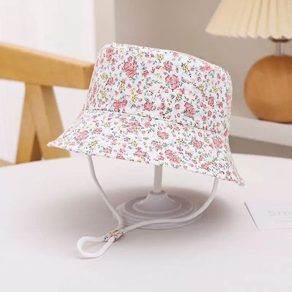 Cartoon Print Children'S Fisherman Hat