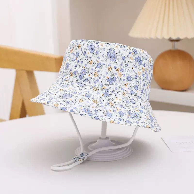 Cartoon Print Children'S Fisherman Hat