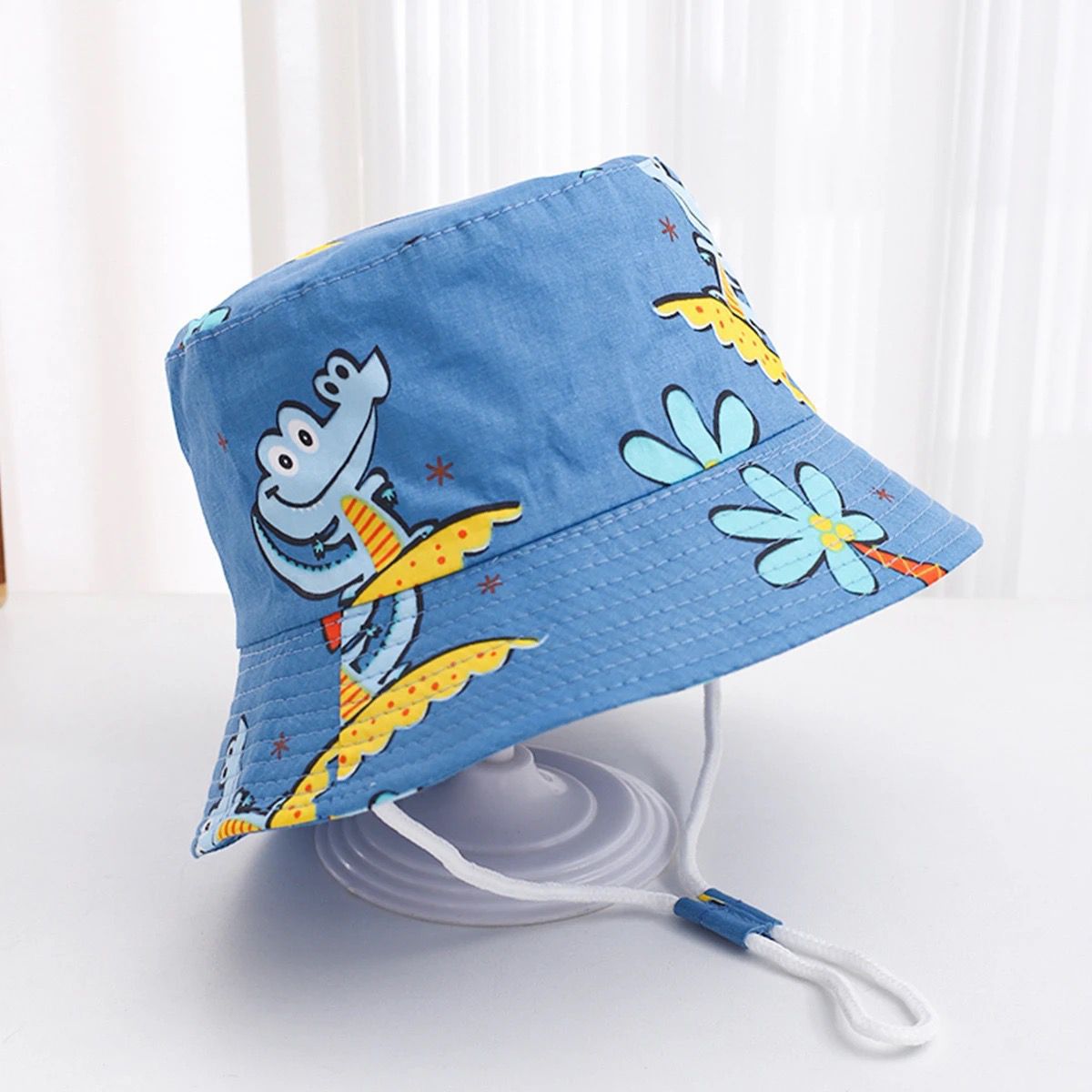 Cartoon Print Children'S Fisherman Hat